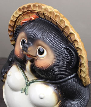 狸 たぬき 置物