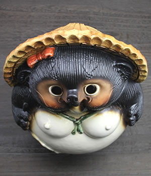 狸 たぬき 置物