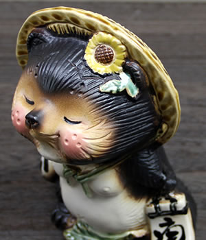 狸 たぬき 置物