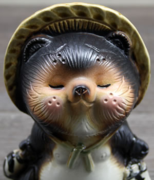狸 たぬき 置物
