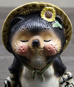 狸 たぬき 置物