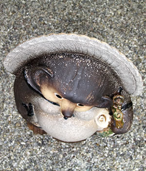 狸 たぬき 置物