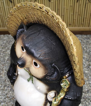 狸 たぬき 置物