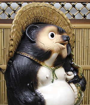 狸 たぬき 置物