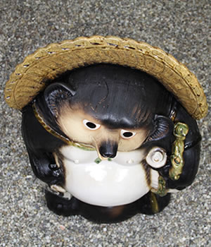 狸 たぬき 置物