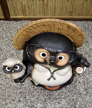 狸 たぬき 置物