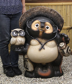 狸 たぬき 置物