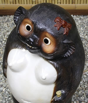 狸 たぬき 置物