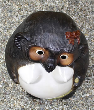 狸 たぬき 置物