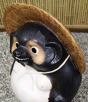 狸 たぬき 置物