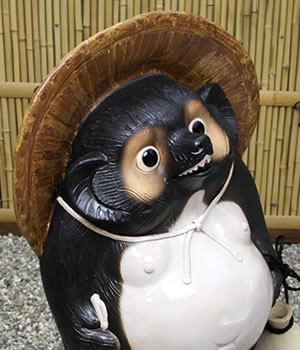 狸 たぬき 置物