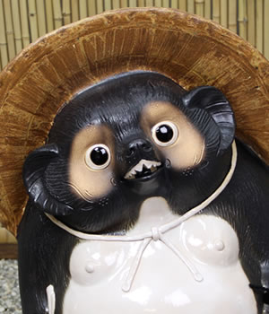 狸 たぬき 置物
