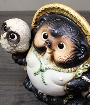 狸 たぬき 置物