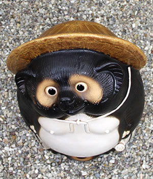 狸 たぬき 置物