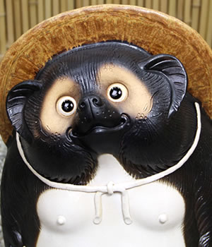 狸 たぬき 置物
