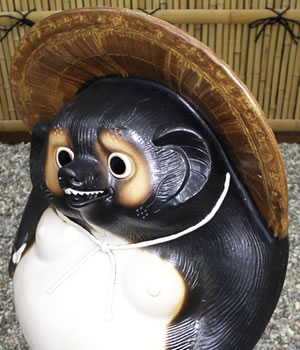 狸 たぬき 置物