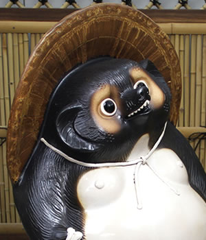 狸 たぬき 置物