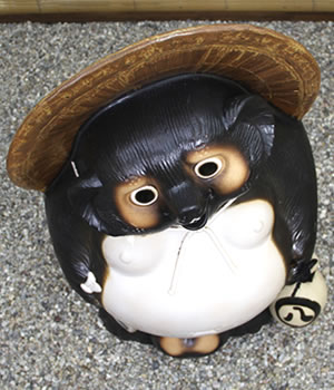 狸 たぬき 置物
