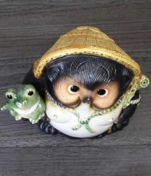 狸 たぬき 置物