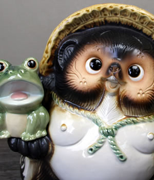狸 たぬき 置物