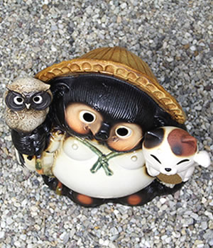 狸 たぬき 置物