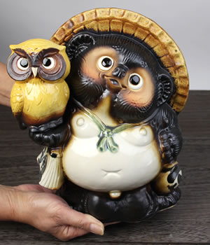 狸 たぬき 置物