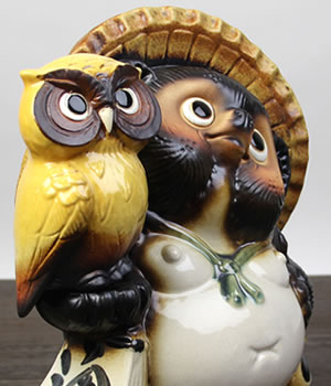 狸 たぬき 置物