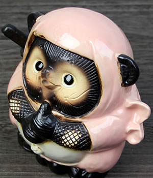 狸 たぬき 置物