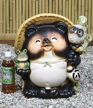 狸 たぬき 置物
