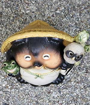 狸 たぬき 置物