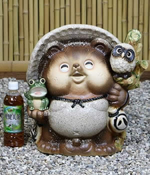 狸 たぬき 置物