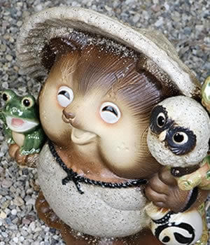 狸 たぬき 置物