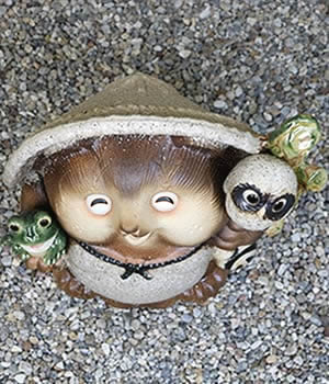 狸 たぬき 置物