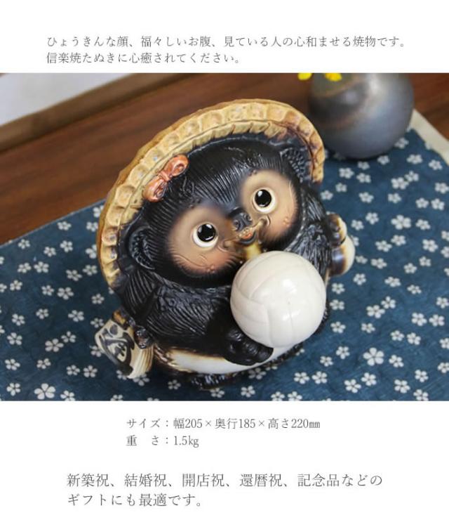 狸 たぬき 置物 