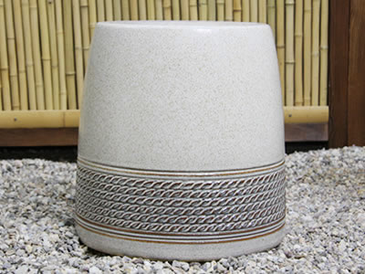 テーブルセット　陶器つく信楽焼テーブルセット　ガーデン　庭園セット　やきもの机