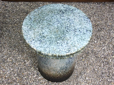 テーブルセット　陶器つく信楽焼テーブルセット　ガーデン　庭園セット　やきもの机