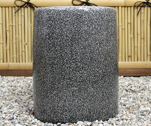 テーブルセット　陶器つく信楽焼テーブルセット　ガーデン　庭園セット　やきもの机