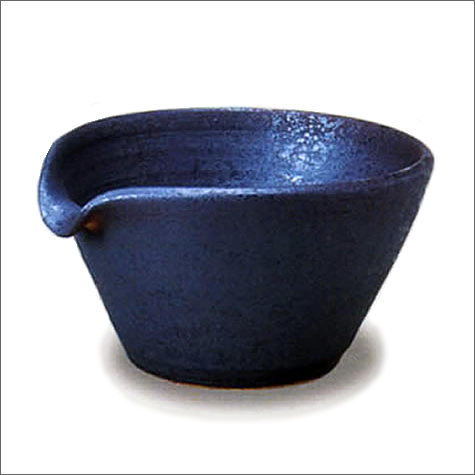 しがらき焼　吐水口　陶器の湯こぼし