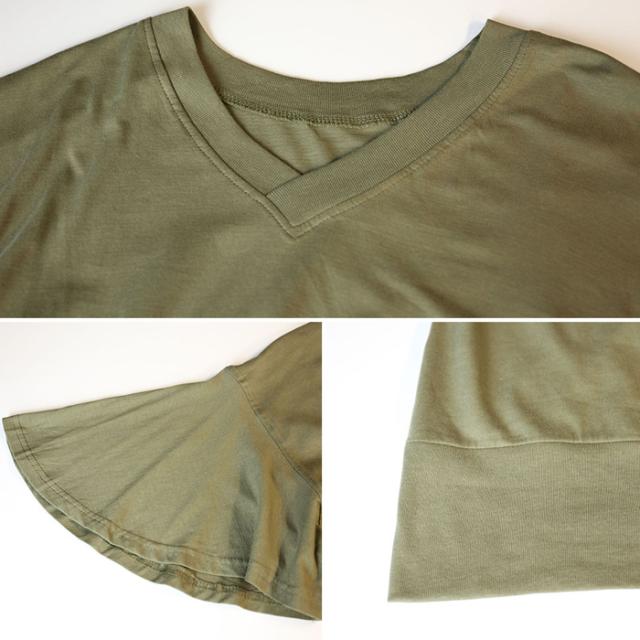 フレア袖,プルオーバー