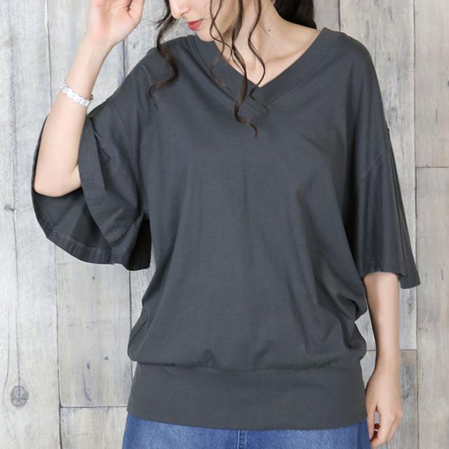 フレア袖,プルオーバー