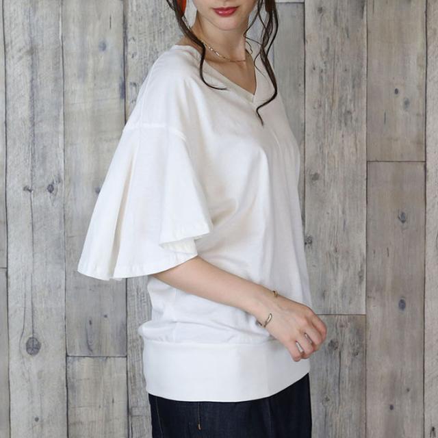 フレア袖,プルオーバー