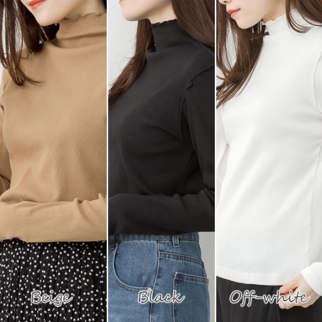 ハイネックメローリブ