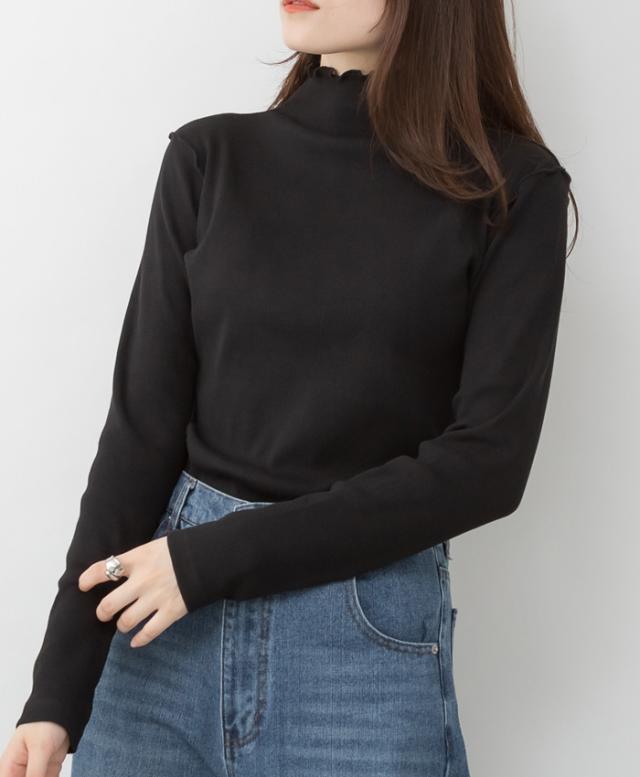 ハイネックメローリブ