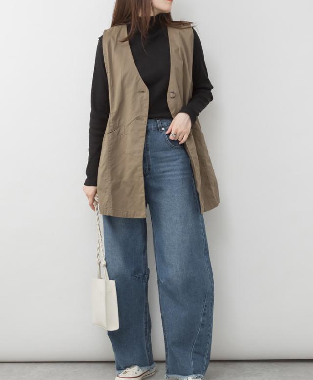 ハイネックメローリブ