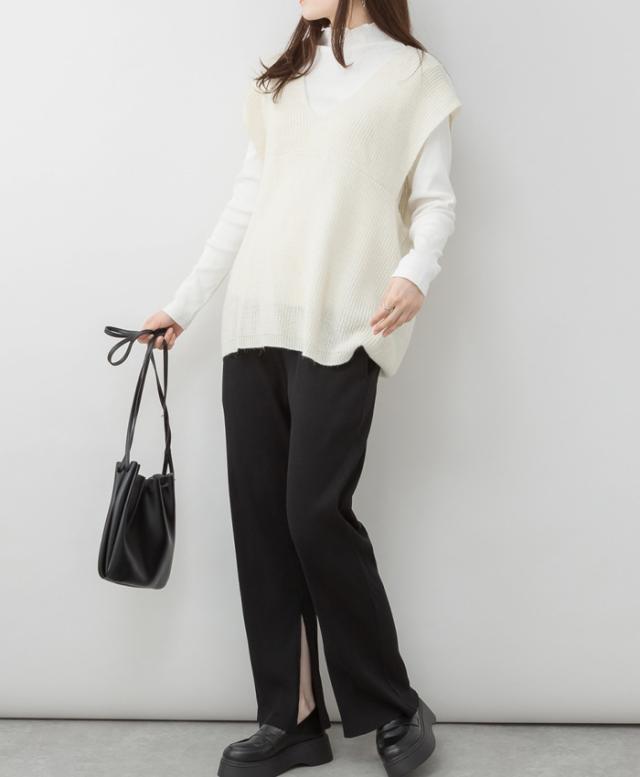 ハイネックメローリブ