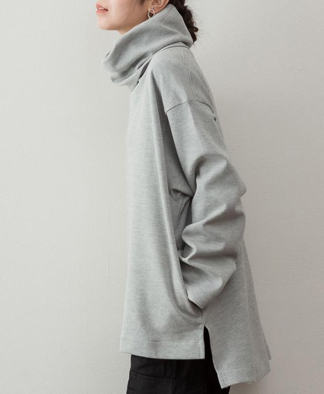 ワイドハイネックスムース