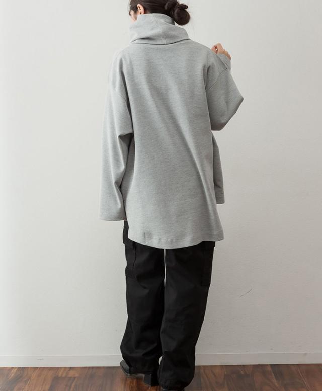 ワイドハイネックスムース