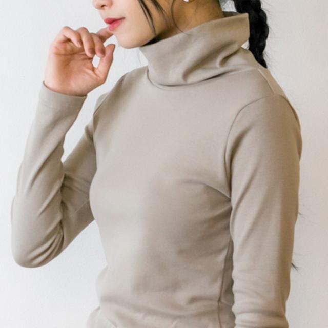 長袖,シャツ,ハイネック