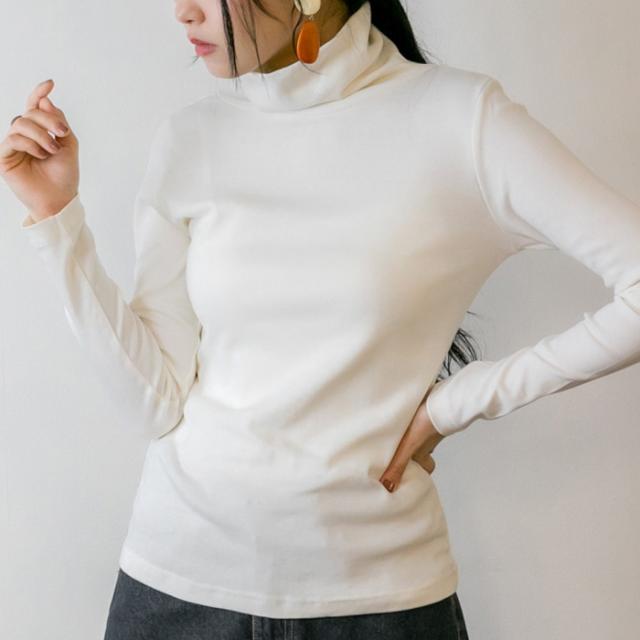 長袖,シャツ,ハイネック