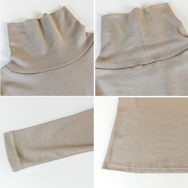 長袖,シャツ,ハイネック